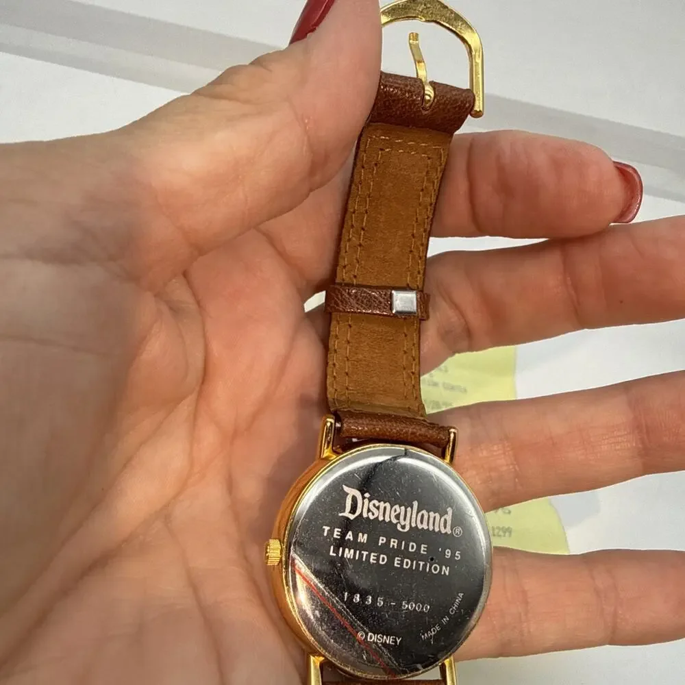 DisneyLand 40 Years of Adventure TEAM Pride Watch Rare #1835 0f 5000 Works Video